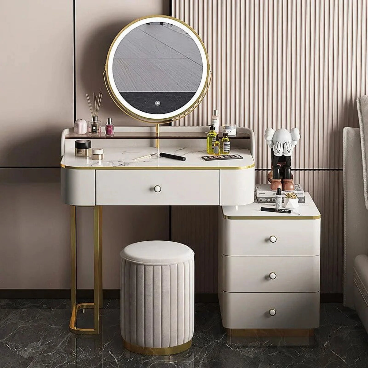 Multifunctional Storage Cabinet Dressing Table Dresser D963