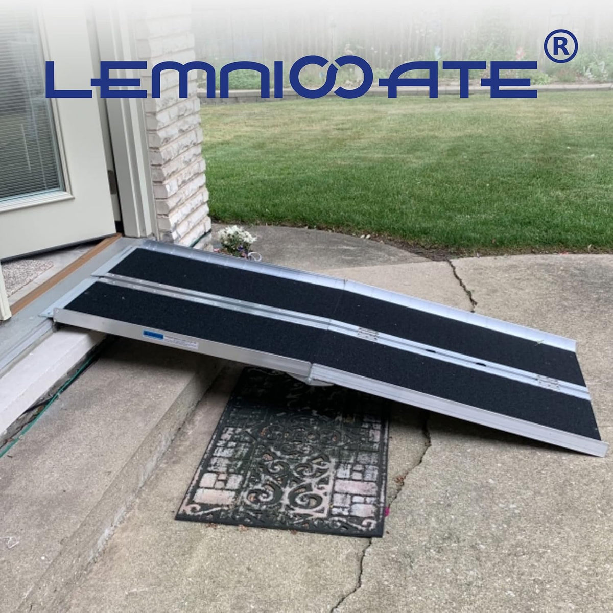 6FT Aluminum Wheelchair Ramp E505