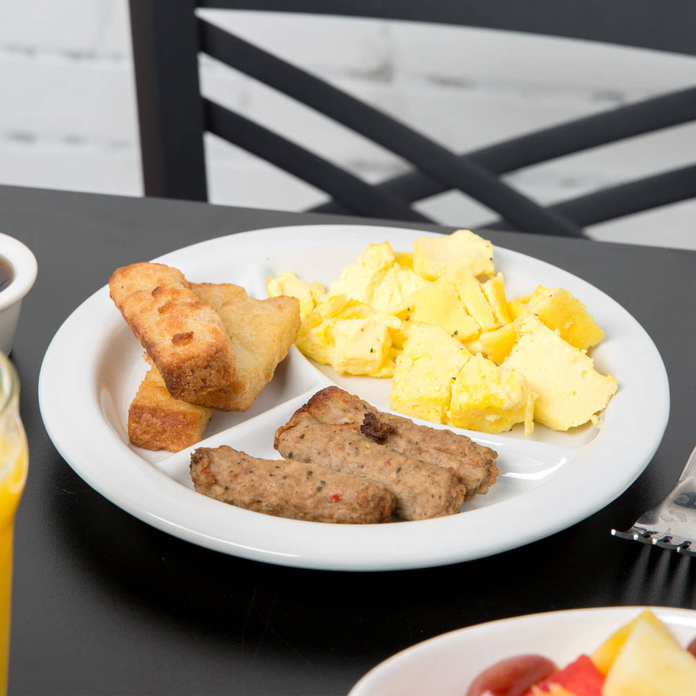 3 Compartment Plate R24859