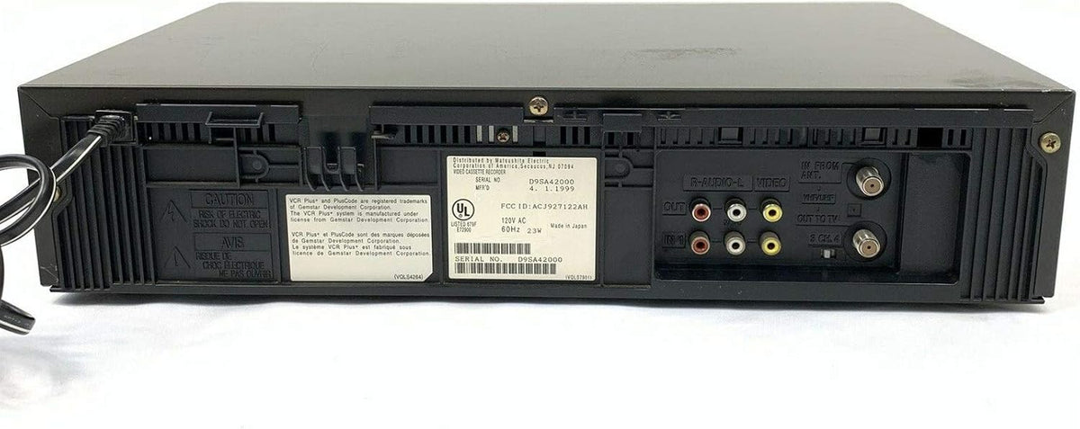 VCR VHS Transfer Bundle with Remote, USB Adapter, HDMI Converter X890235