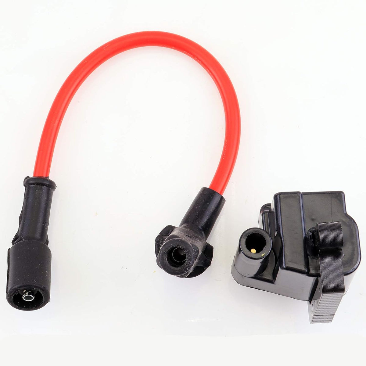 Ignition Coil with Spark Plug Wires Compatible with Chevy Cadillac GMC (Pack of 8) S245415