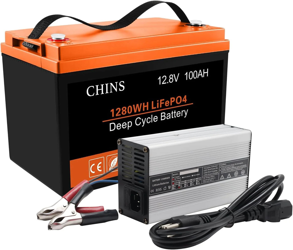 12V 100AH LiFePO4 Lithium Battery K150