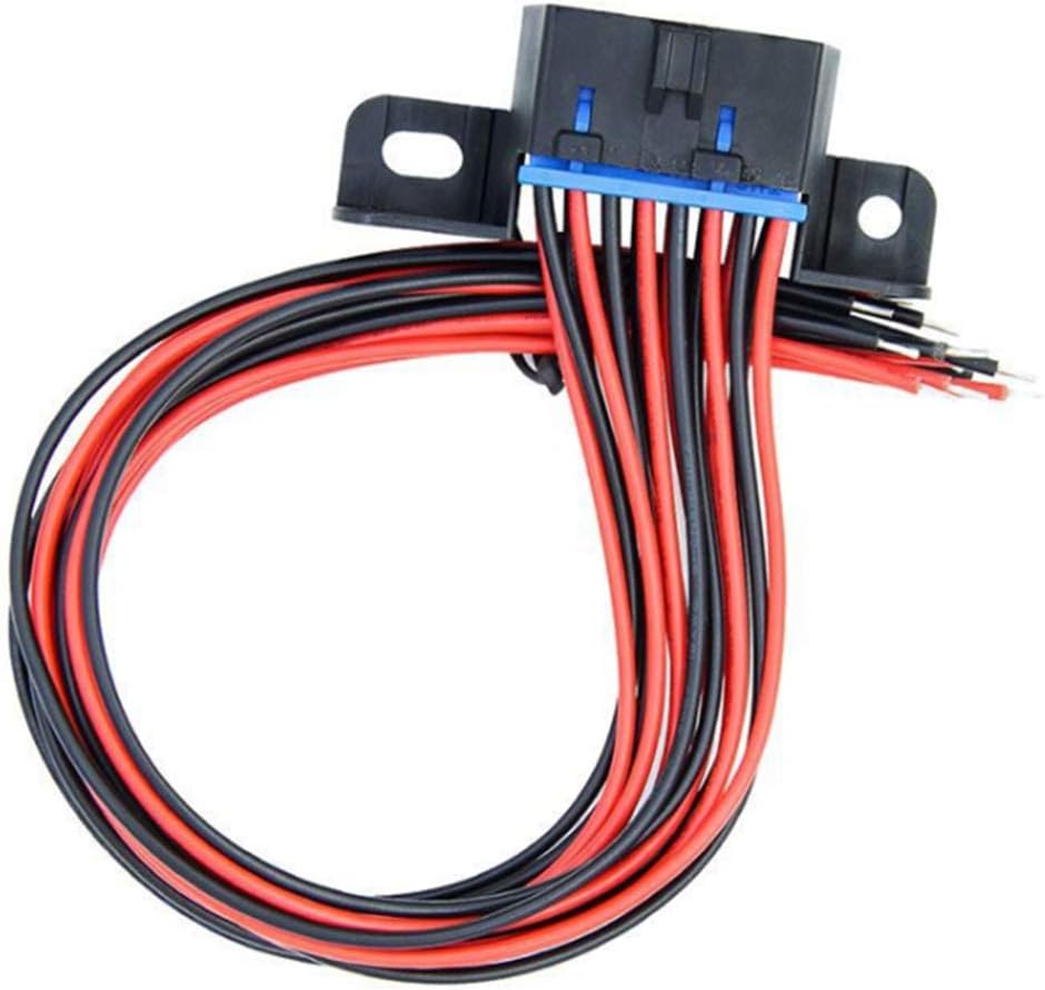 OBD2 16 Pin Female Connector with Cables Pack of 2 X773
