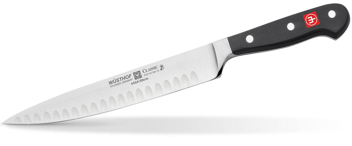 Black Classic 8-in. Hollow Edge Carving Knife W745388