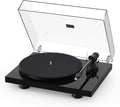 High Gloss White Turntable with Carbon Fiber Tonearm T335