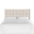 California King Linen Button Headboard J30766