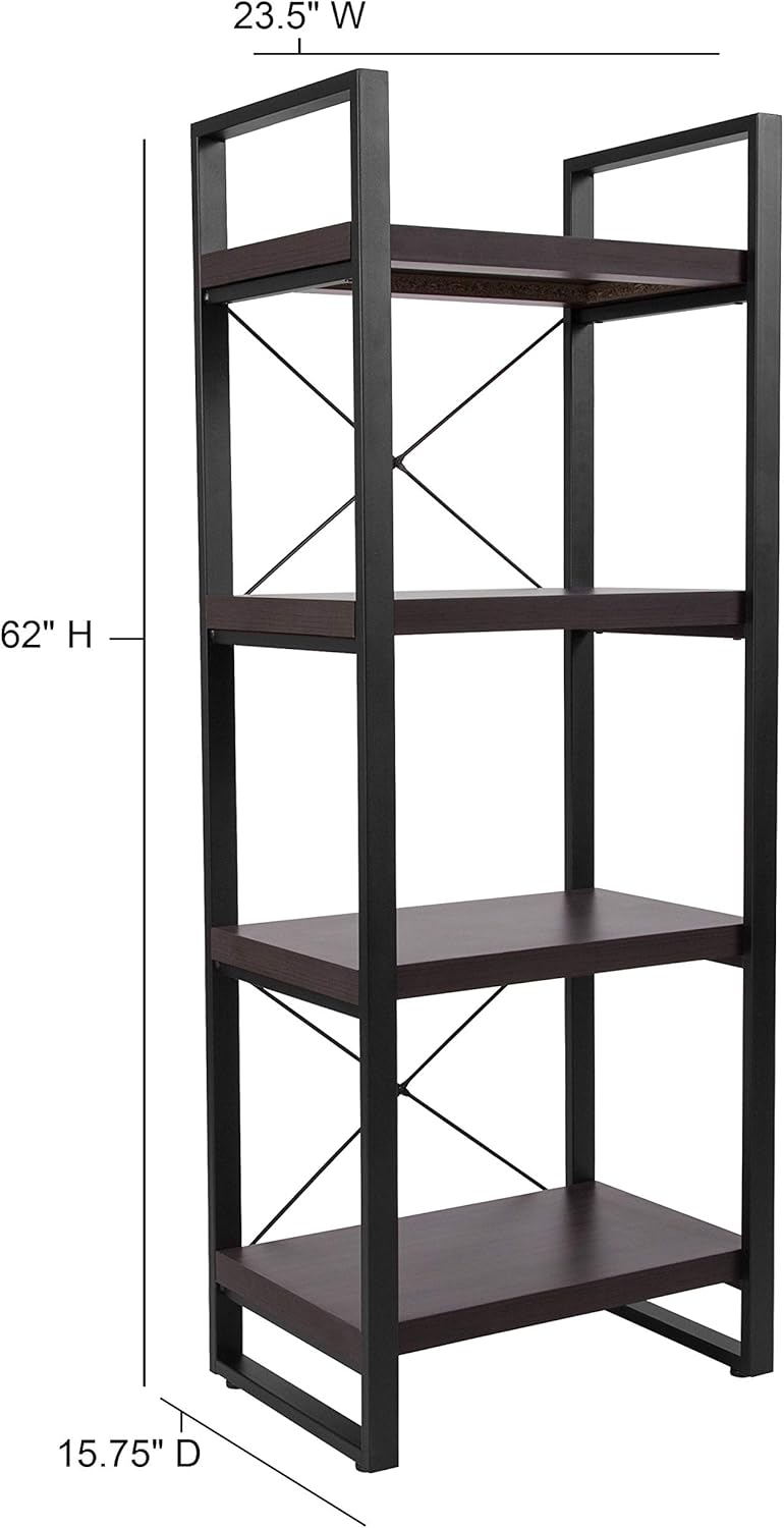 4 Shelf Etagere Bookcase K472269