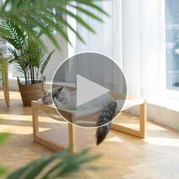 Dog Bed Cat Bed Wooden Cat Hammock H3421