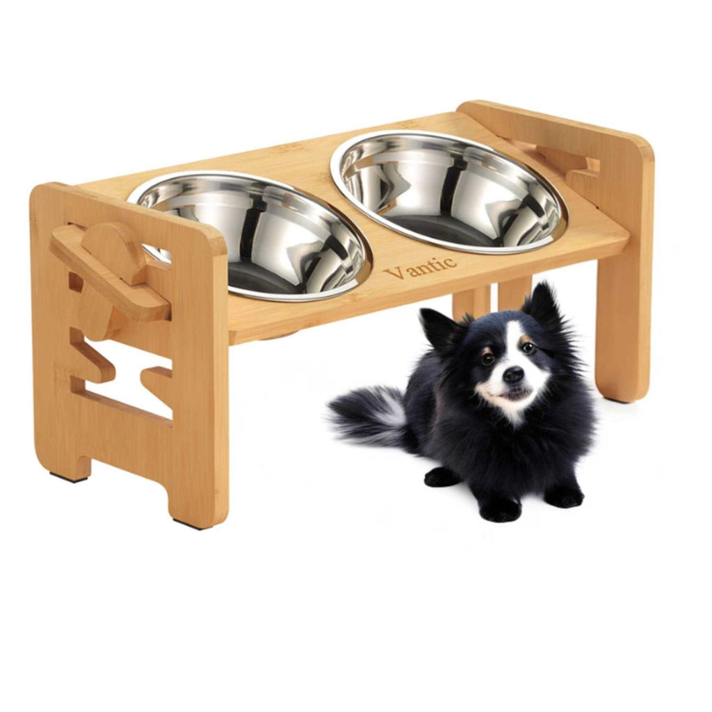 Elevated Dog Bowls with Stand for Small Size Dogs and Cats B443652