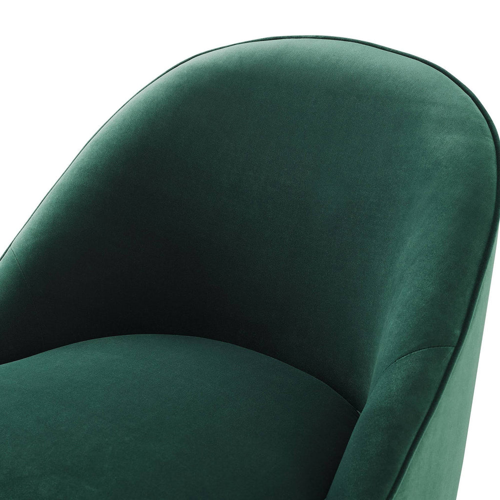 Green Velvet Accent Chair A89368
