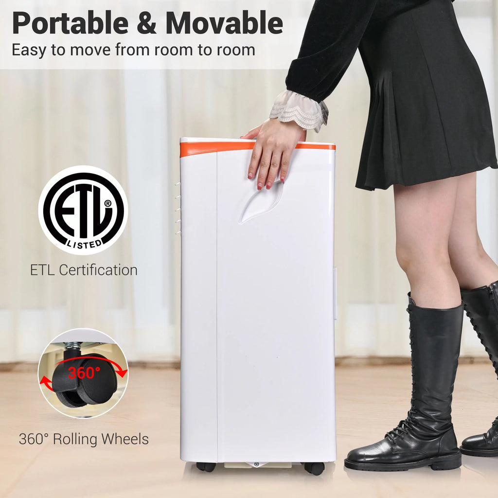 10,000 BTU 4-in-1 Portable Air Conditioner Dehumidifier E996952