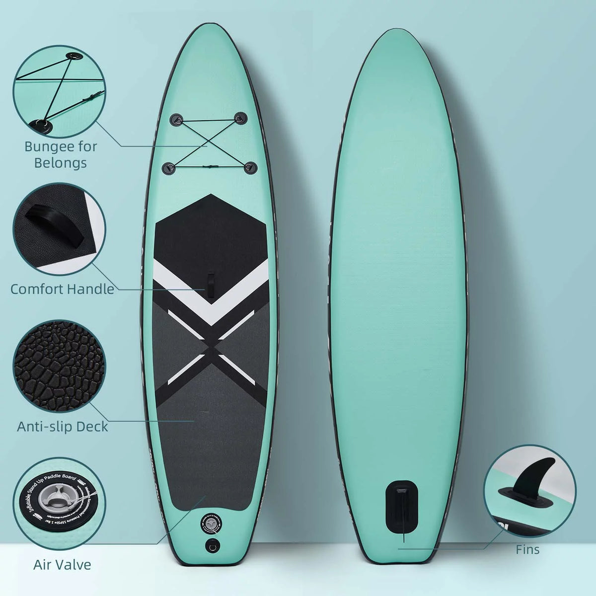 10'6'' Inflatable Stand Up Paddle Board E15151