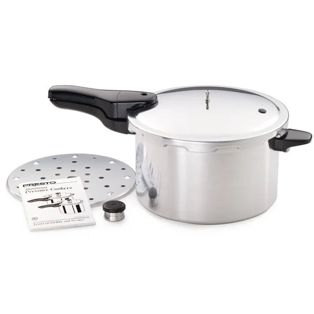 8 Qt. Aluminum Pressure Cooker C141