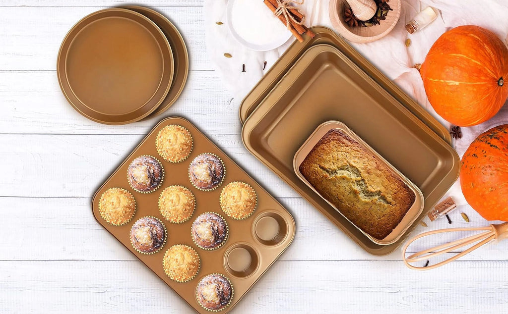 6 Piece Nonstick Copper Bakeware Set K85263