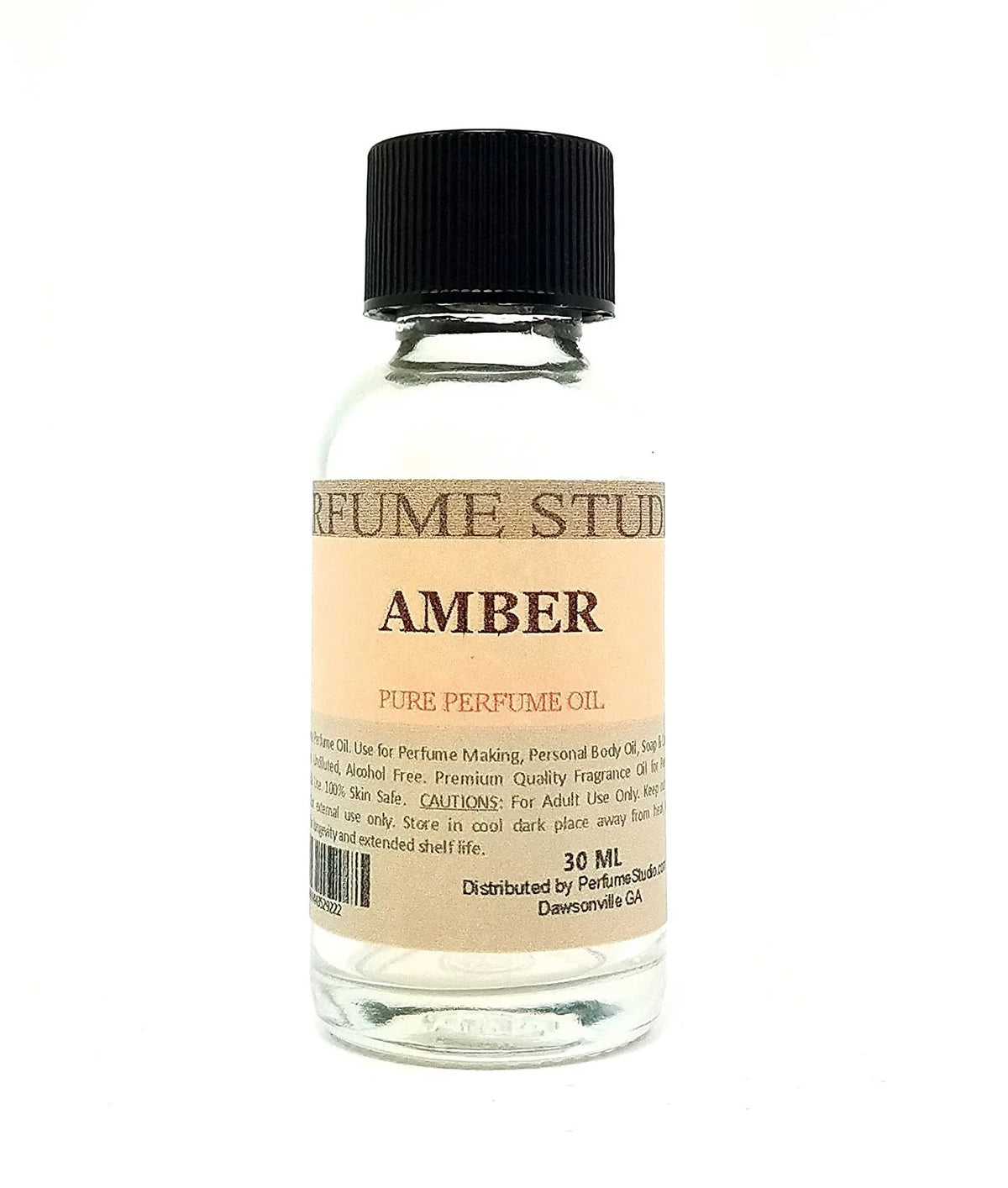 Amber Fragrance Oil, Undiluted and Alcohol Free, 1oz Z73706