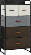 5 Drawer Fabric Dresser W42117
