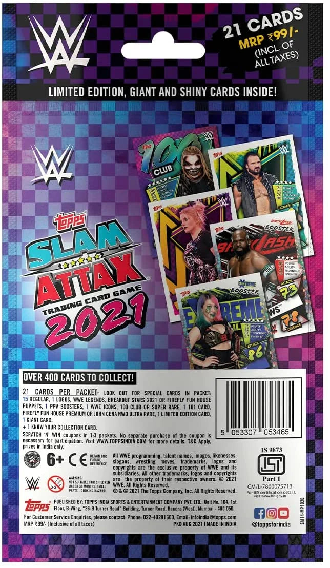 WWE Slam Attax Multi Pack Y1260