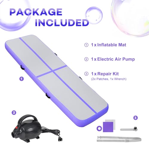 Inflatable Air Gymnastics Tumbling Mat with Electric Air Pump P335156