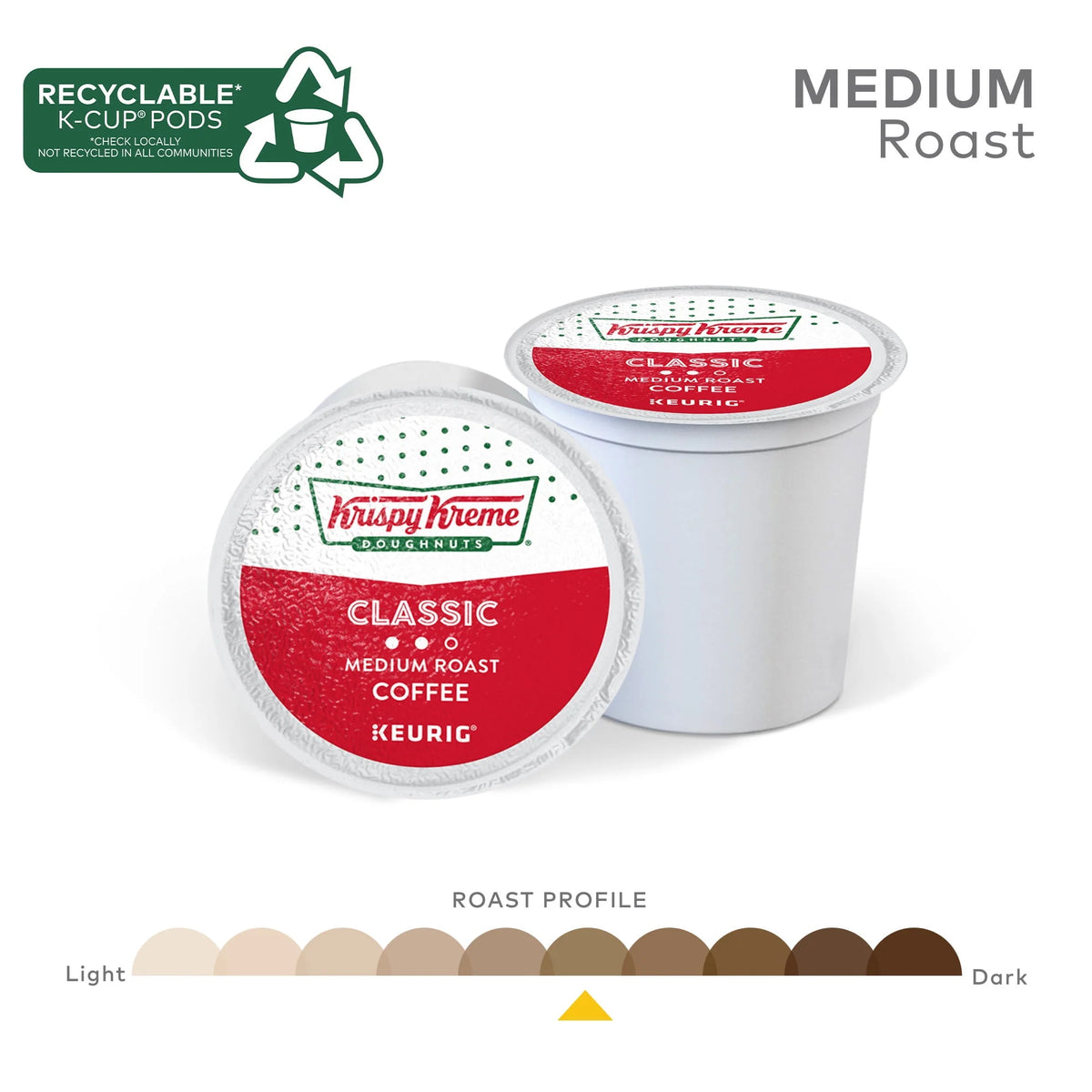 Medium Roast Coffee K-Cup Pods 24 Count F289446