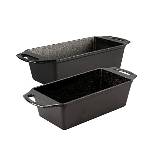2 Piece Cast Iron Loaf Pan Set K982