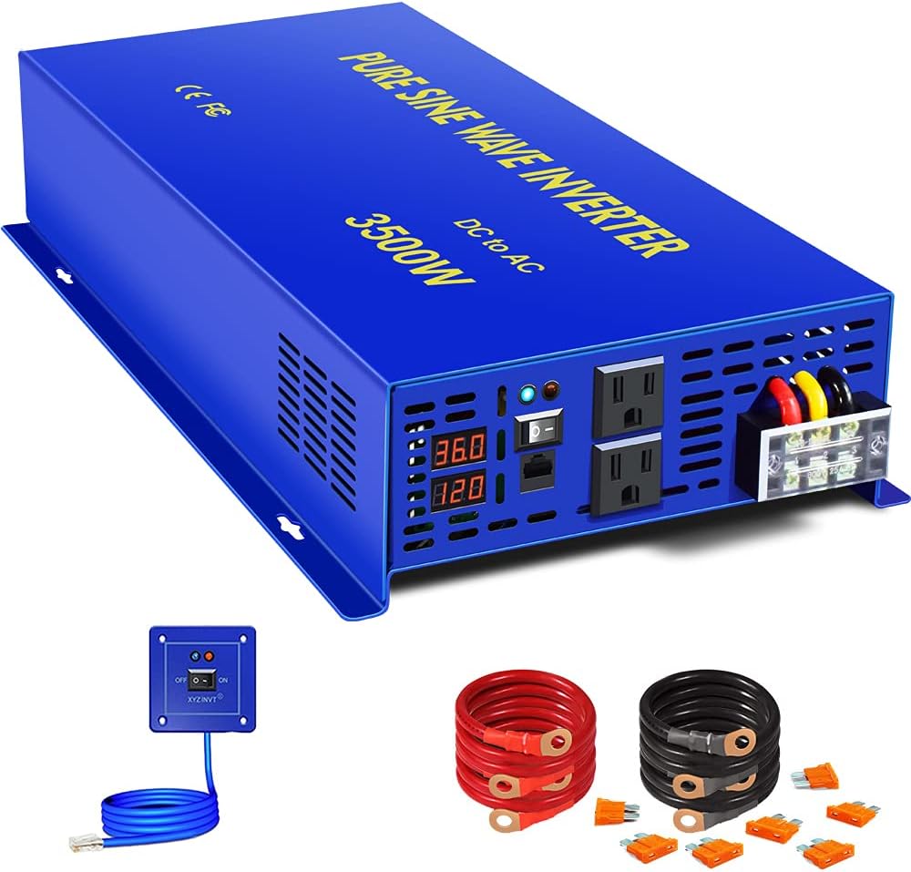 36 Volt 3500W Pure Sine Wave Inverter Q19229