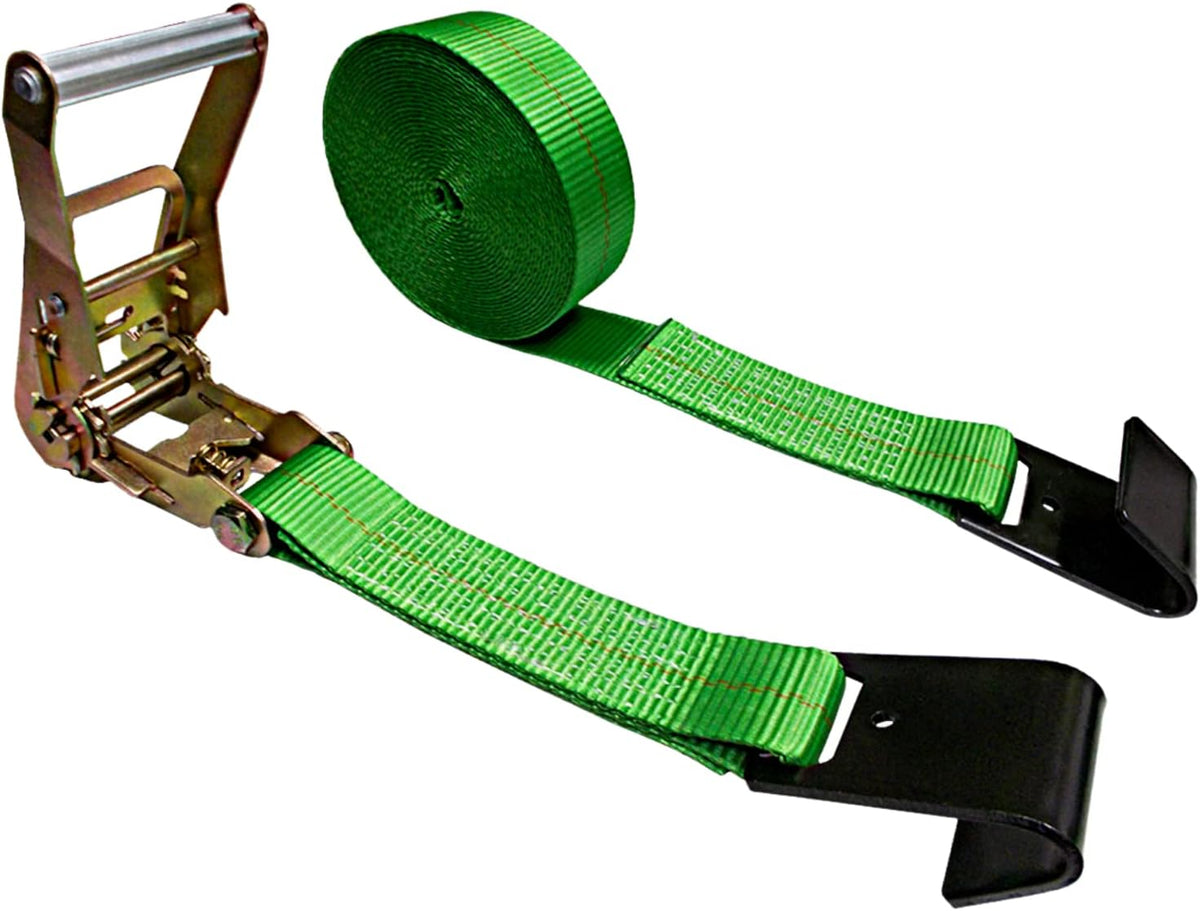 2” x 30’ Yellow Ratchet Straps (8 Pack) Y340016