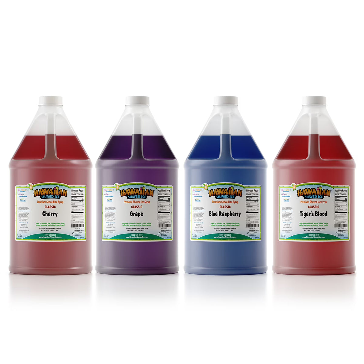 4 Gallon Shaved Ice Syrup Pack A795