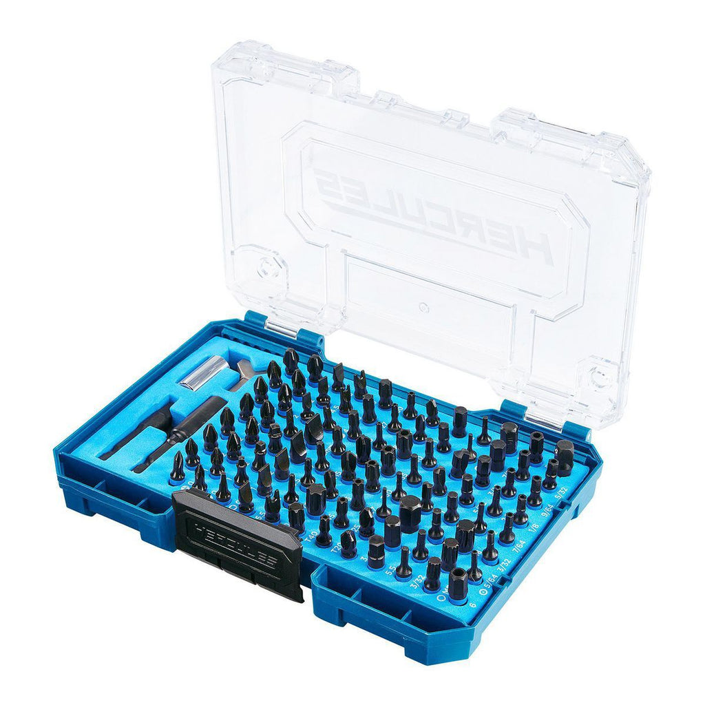 1 in. Impact-Rated Security Bit Set, 100-Piece A353481