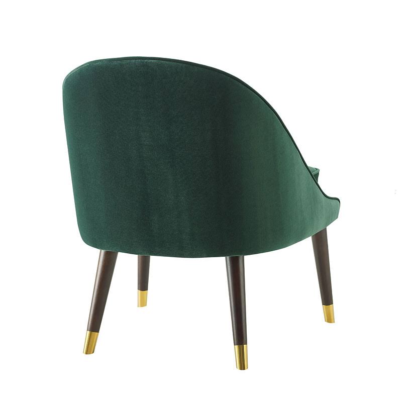 Green Velvet Accent Chair A89368