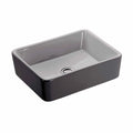 White Vessel Bathroom Sink E593319