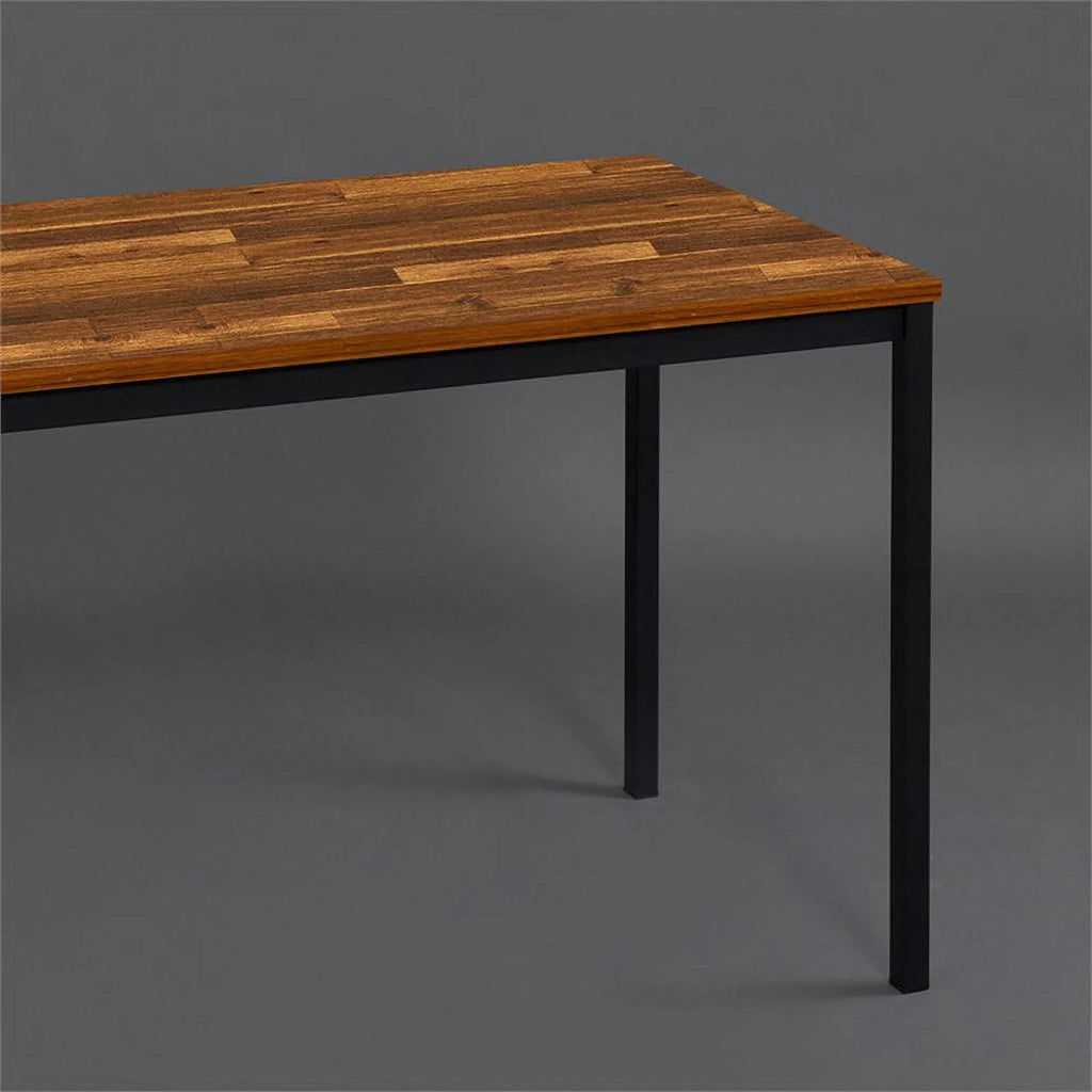 63" Wood and Metal Computer Desk P116