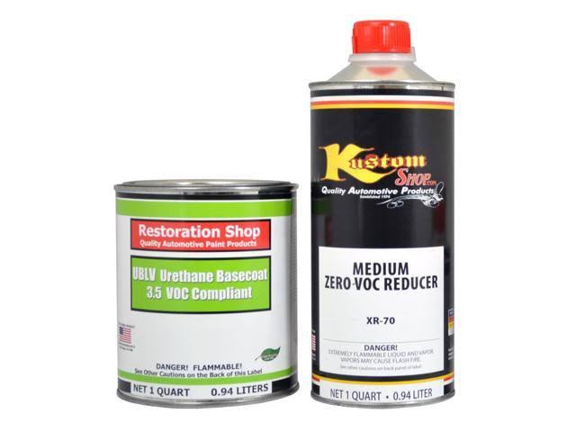 Yellow Quart Urethane Basecoat Car Auto Body Paint Kit F13530