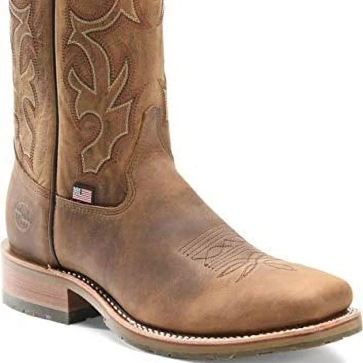11 Inch Steel Toe Wide Square Roper Boots G51095