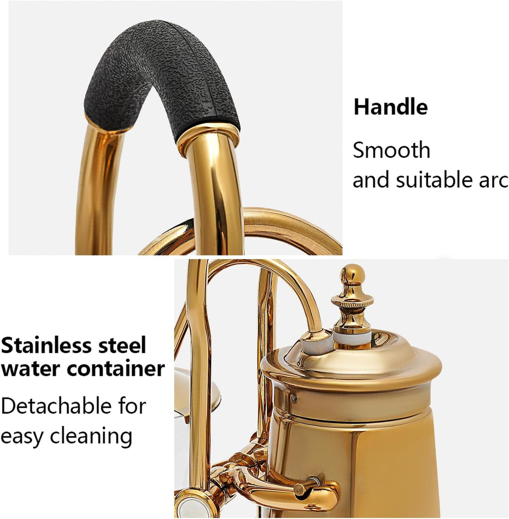 Gold Siphon Coffee Maker Q79379