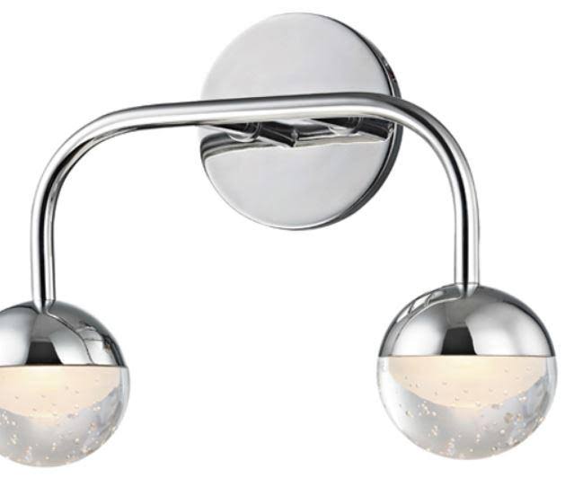 Aged Brass LED Bath Light D81995