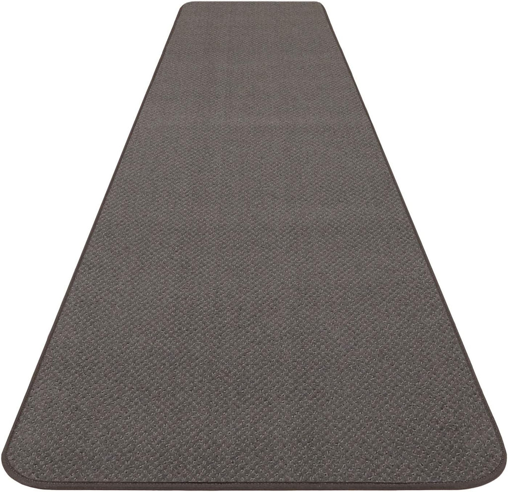 Gray Skid-Resistant Carpet Runner 8 Feet X 27 Inches I551492