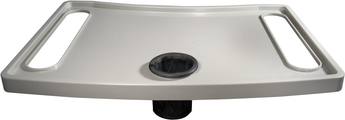 Gray Walker Tray with Cup Holder D212