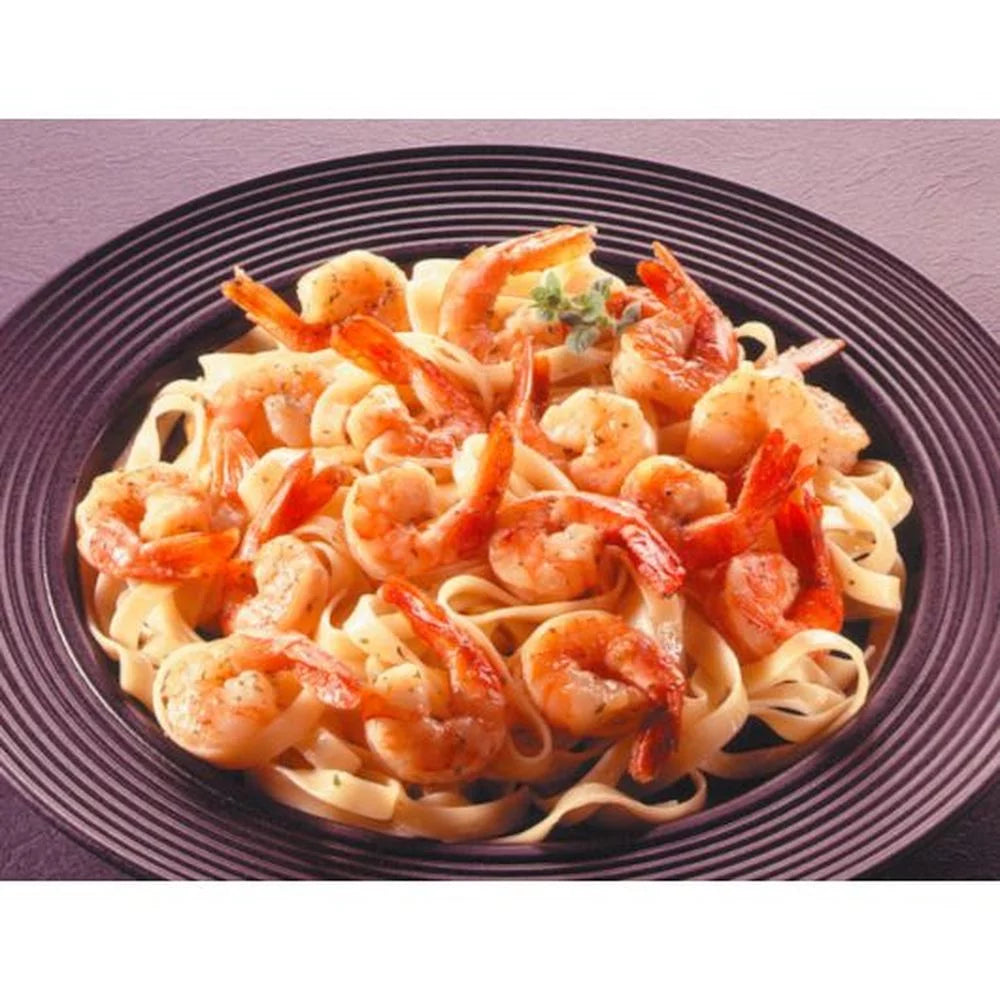 2 Pound IQF Peeled Raw Deveined Tail On White Shrimp A1512