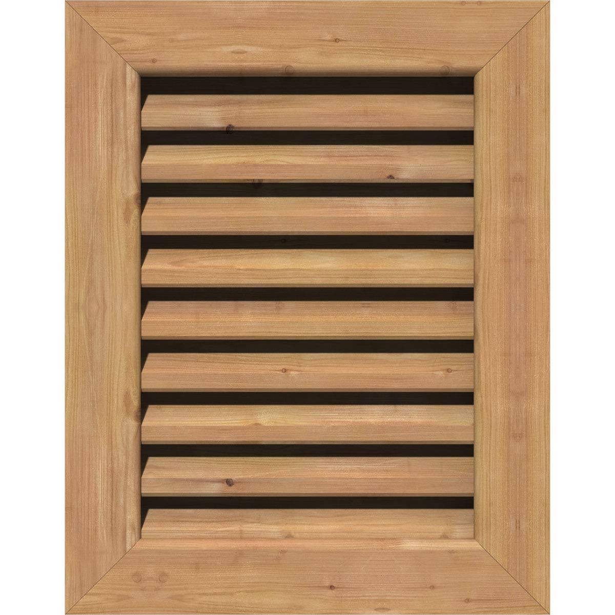 Unfinished Functional Vertical Gable Vent L89380