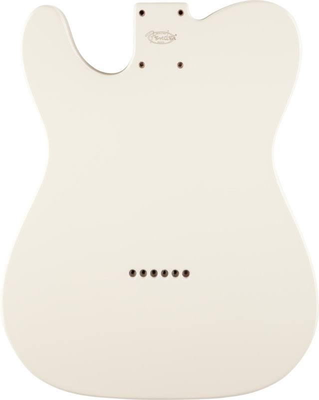 White Alder Telecaster Body with Bridge Mount U709