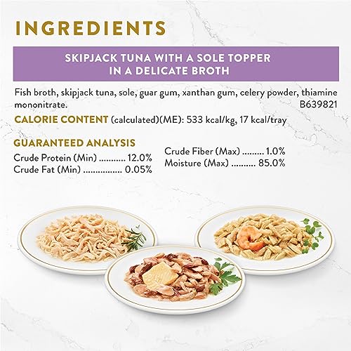 48 Servings Wet Cat Food Variety Pack, 2.8 oz Tubs K90311