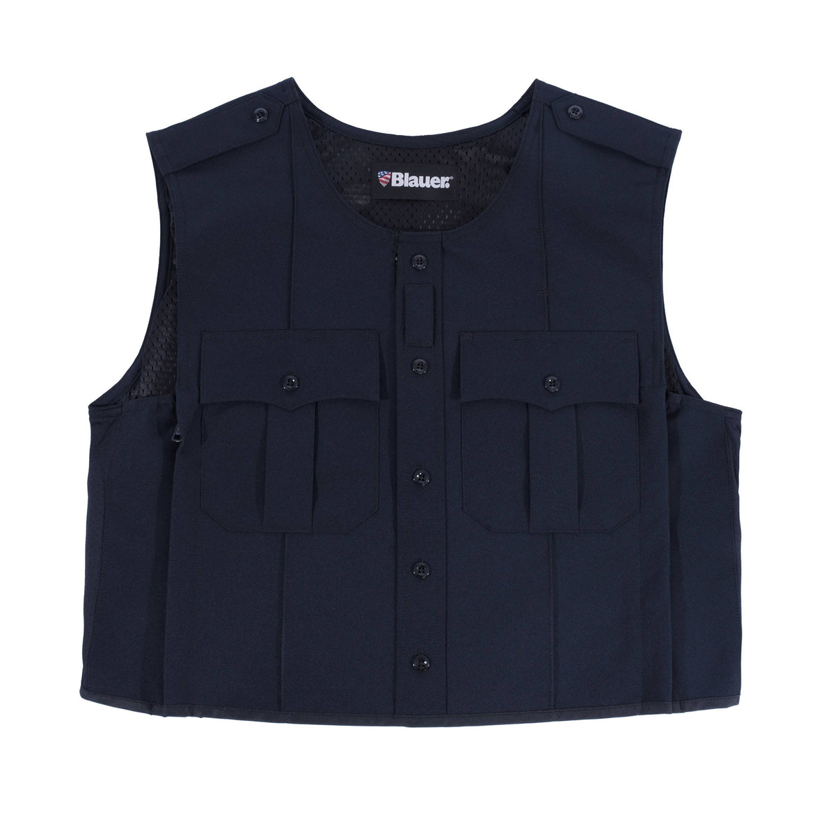 Dark Navy Blue Polyester Cotton Polyester Vest Carrier L54526