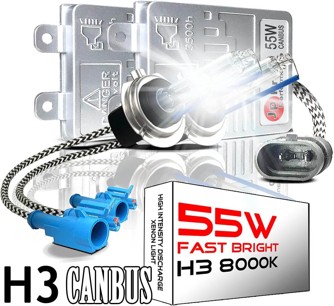 12V 55W H8 H9 H11 H16 4300K AC HID Xenon Bulbs with Ballasts B108