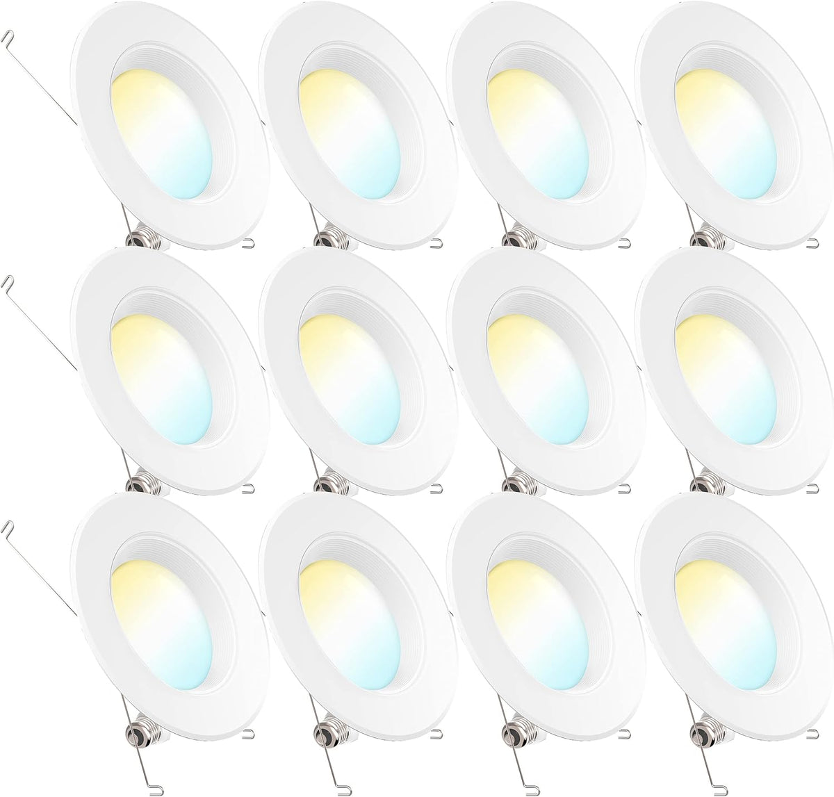 12 Pack 5/6 Inch LED Recessed Lighting T2202
