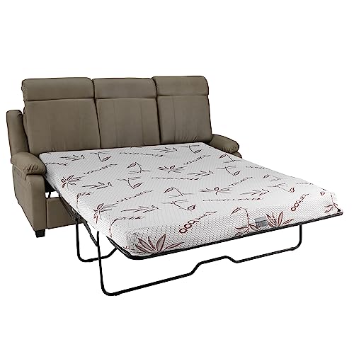 80" RV Hide A Bed Loveseat with Memory Foam Mattress N6064