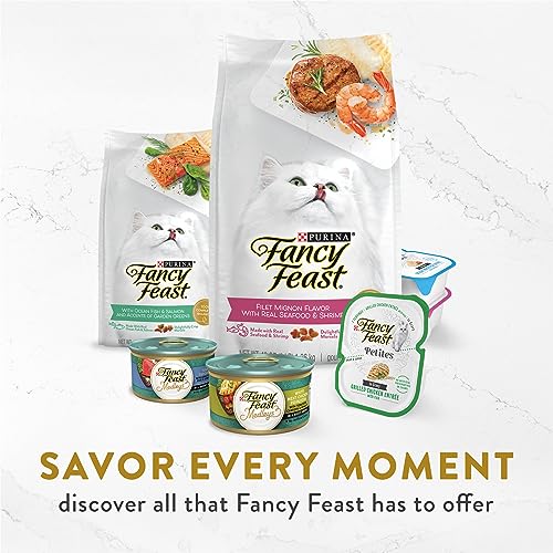 48 Servings Wet Cat Food Variety Pack, 2.8 oz Tubs K90311