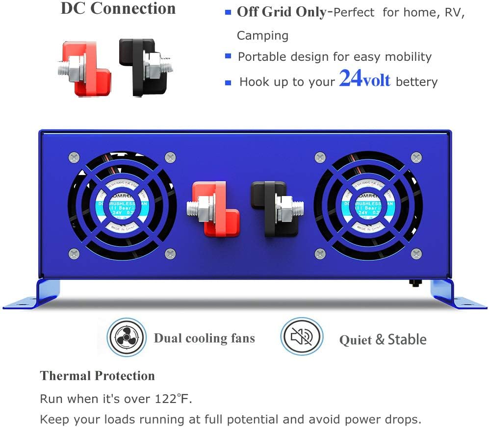 36 Volt 3500W Pure Sine Wave Inverter Q19229
