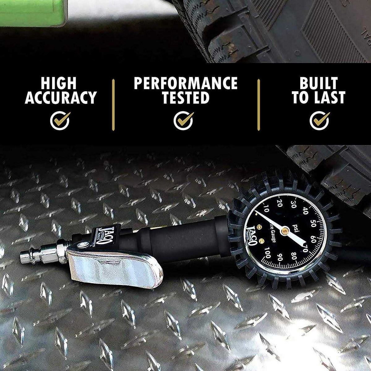 Tire Inflator with Pressure Gauge R6839
