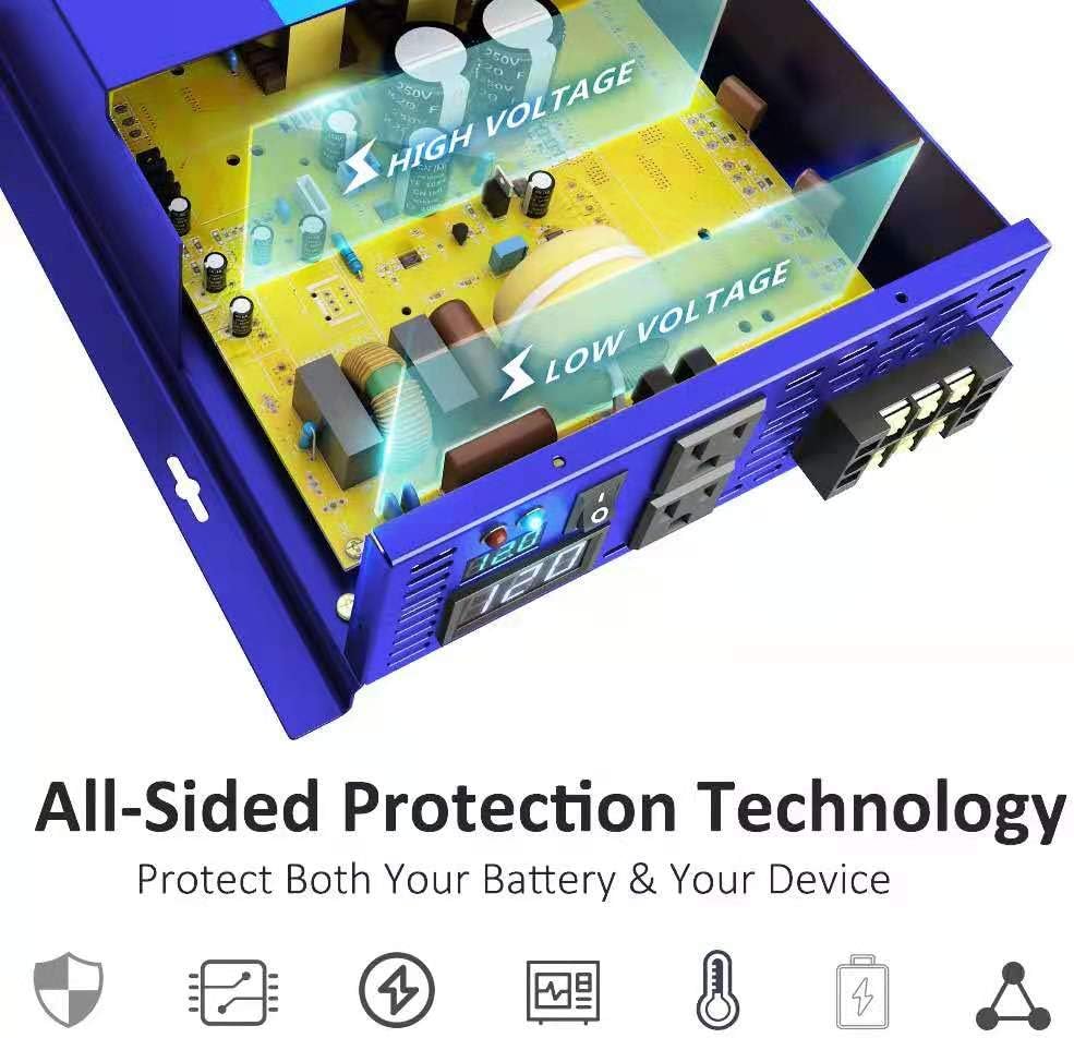 36 Volt 3500W Pure Sine Wave Inverter Q19229