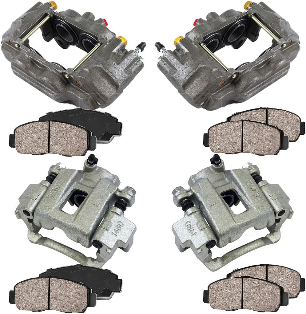 Front + Rear Ceramic Brake Pads Kit F52296